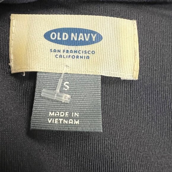 Old Navy Women's Long Sleeve Pleated Shift Dress Charcoal Size Small - Picture 8 of 9